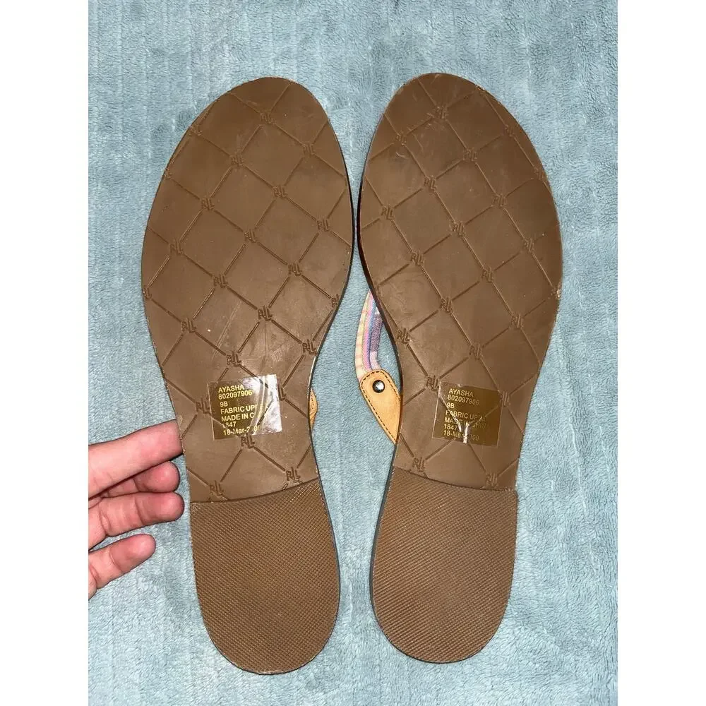 Lauren Ralph Lauren Thong Sandal flip flops